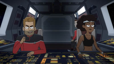 Star Trek: Lower Decks Screencaps "I Have No Bones Yet I Must Flee" (S4:E2)