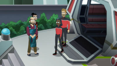 Star Trek: Lower Decks Screencaps "In the Cradle of Vexilon" (S4:E3)
