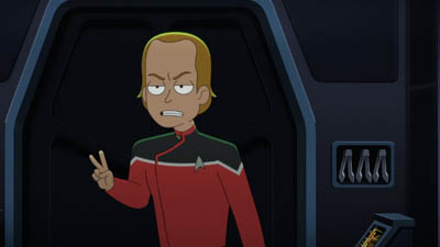 Star Trek: Lower Decks Screencaps "In the Cradle of Vexilon" (S4:E3)