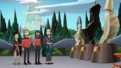 Star Trek: Lower Decks Screencaps "In the Cradle of Vexilon" (S4:E3)