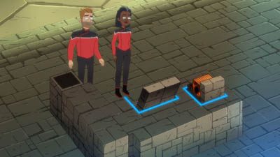 Star Trek: Lower Decks Screencaps "In the Cradle of Vexilon" (S4:E3)