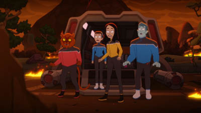 Star Trek: Lower Decks Screencaps "In the Cradle of Vexilon" (S4:E3)