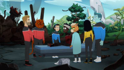 Star Trek: Lower Decks Screencaps "In the Cradle of Vexilon" (S4:E3)