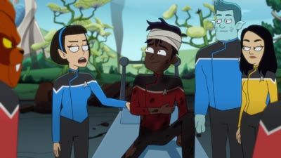 Star Trek: Lower Decks Screencaps "In the Cradle of Vexilon" (S4:E3)