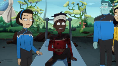 Star Trek: Lower Decks Screencaps "In the Cradle of Vexilon" (S4:E3)