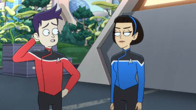 Star Trek: Lower Decks Screencaps "In the Cradle of Vexilon" (S4:E3)