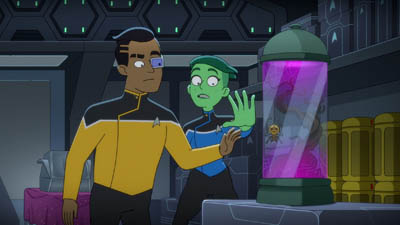 Star Trek: Lower Decks Screencaps "In the Cradle of Vexilon" (S4:E3)