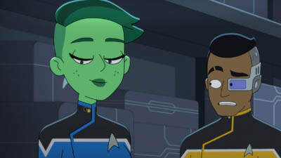 Star Trek: Lower Decks Screencaps "In the Cradle of Vexilon" (S4:E3)