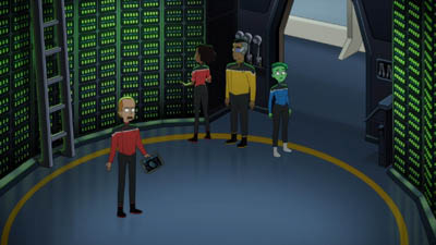 Star Trek: Lower Decks Screencaps "In the Cradle of Vexilon" (S4:E3)