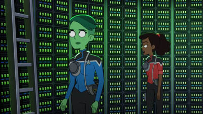 Star Trek: Lower Decks Screencaps "In the Cradle of Vexilon" (S4:E3)