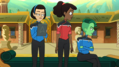 Star Trek: Lower Decks Screencaps "Something Borrowed, Something Green" (S4:E4)