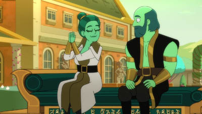 Star Trek: Lower Decks Screencaps "Something Borrowed, Something Green" (S4:E4)
