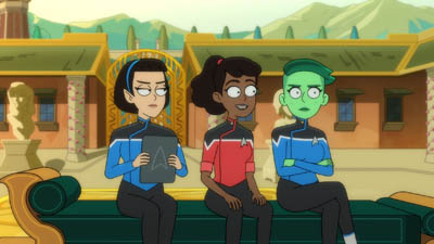 Star Trek: Lower Decks Screencaps "Something Borrowed, Something Green" (S4:E4)