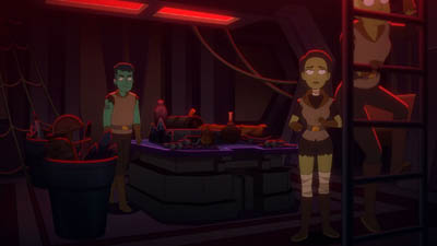 Star Trek: Lower Decks Screencaps "Something Borrowed, Something Green" (S4:E4)
