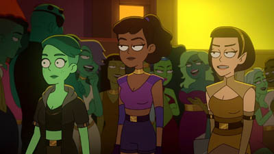 Star Trek: Lower Decks Screencaps "Something Borrowed, Something Green" (S4:E4)