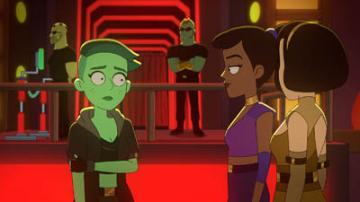 Star Trek: Lower Decks Screencaps "Something Borrowed, Something Green" (S4:E4)