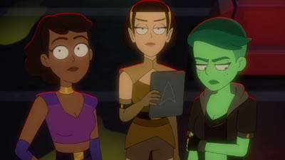 Star Trek: Lower Decks Screencaps "Something Borrowed, Something Green" (S4:E4)