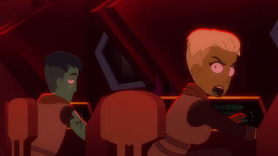 Star Trek: Lower Decks Screencaps "Something Borrowed, Something Green" (S4:E4)