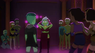 Star Trek: Lower Decks Screencaps "Something Borrowed, Something Green" (S4:E4)