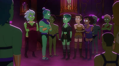 Star Trek: Lower Decks Screencaps "Something Borrowed, Something Green" (S4:E4)