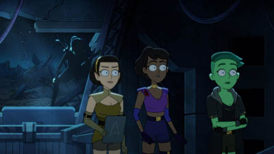 Star Trek: Lower Decks Screencaps "Something Borrowed, Something Green" (S4:E4)