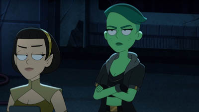 Star Trek: Lower Decks Screencaps "Something Borrowed, Something Green" (S4:E4)