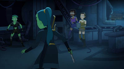 Star Trek: Lower Decks Screencaps "Something Borrowed, Something Green" (S4:E4)