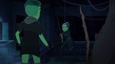 Star Trek: Lower Decks Screencaps "Something Borrowed, Something Green" (S4:E4)