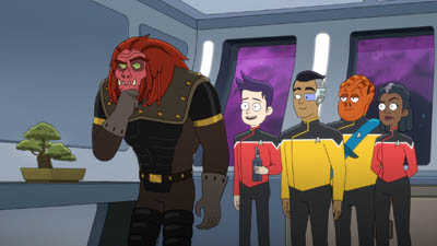 Star Trek: Lower Decks Screencaps "Something Borrowed, Something Green" (S4:E4)