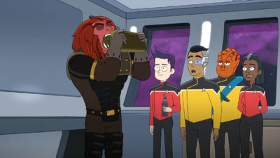 Star Trek: Lower Decks Screencaps "Something Borrowed, Something Green" (S4:E4)
