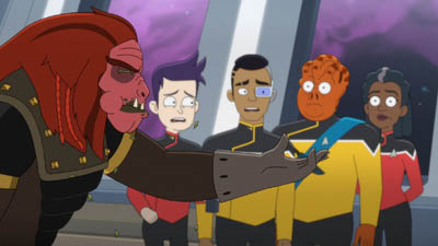 Star Trek: Lower Decks Screencaps "Something Borrowed, Something Green" (S4:E4)