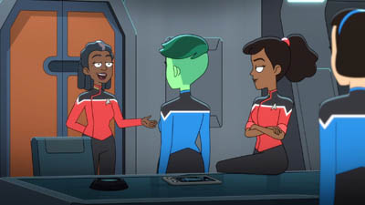 Star Trek: Lower Decks Screencaps "Something Borrowed, Something Green" (S4:E4)