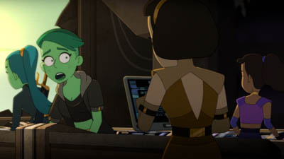 Star Trek: Lower Decks Screencaps "Something Borrowed, Something Green" (S4:E4)