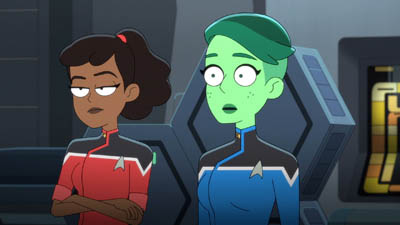 Star Trek: Lower Decks Screencaps "Something Borrowed, Something Green" (S4:E4)