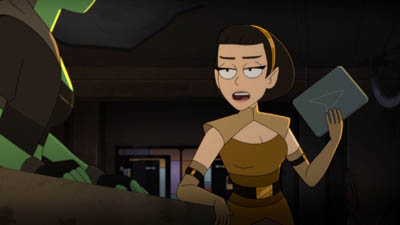 Star Trek: Lower Decks Screencaps "Something Borrowed, Something Green" (S4:E4)