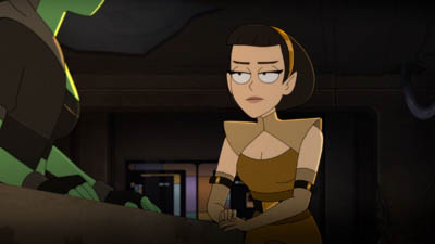Star Trek: Lower Decks Screencaps "Something Borrowed, Something Green" (S4:E4)