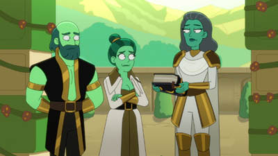 Star Trek: Lower Decks Screencaps "Something Borrowed, Something Green" (S4:E4)