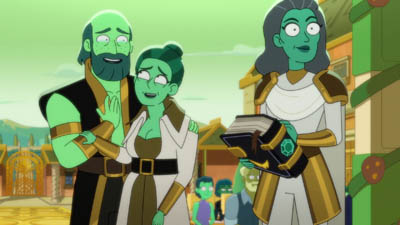 Star Trek: Lower Decks Screencaps "Something Borrowed, Something Green" (S4:E4)