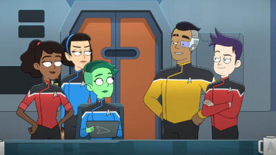 Star Trek: Lower Decks Screencaps "Something Borrowed, Something Green" (S4:E4)