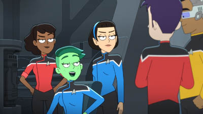 Star Trek: Lower Decks Screencaps "Something Borrowed, Something Green" (S4:E4)