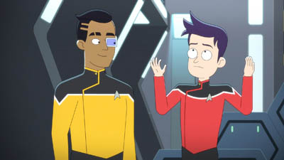Star Trek: Lower Decks Screencaps "Something Borrowed, Something Green" (S4:E4)