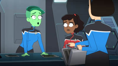 Star Trek: Lower Decks Screencaps "Something Borrowed, Something Green" (S4:E4)