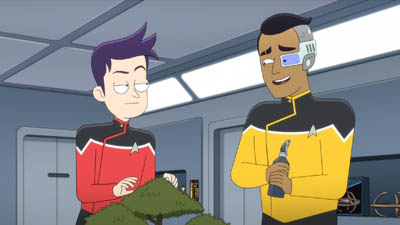 Star Trek: Lower Decks Screencaps "Something Borrowed, Something Green" (S4:E4)