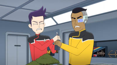 Star Trek: Lower Decks Screencaps "Something Borrowed, Something Green" (S4:E4)
