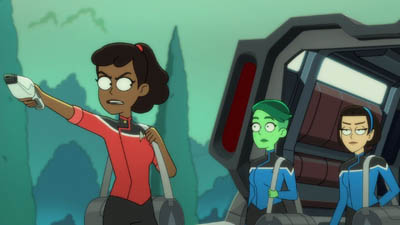 Star Trek: Lower Decks Screencaps "Something Borrowed, Something Green" (S4:E4)