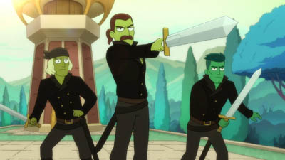 Star Trek: Lower Decks Screencaps "Something Borrowed, Something Green" (S4:E4)