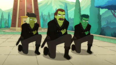 Star Trek: Lower Decks Screencaps "Something Borrowed, Something Green" (S4:E4)