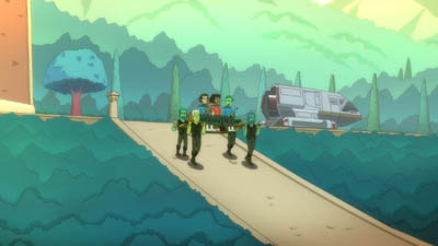 Star Trek: Lower Decks Screencaps "Something Borrowed, Something Green" (S4:E4)