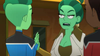 Star Trek: Lower Decks Screencaps "Something Borrowed, Something Green" (S4:E4)