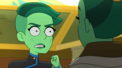 Star Trek: Lower Decks Screencaps "Something Borrowed, Something Green" (S4:E4)